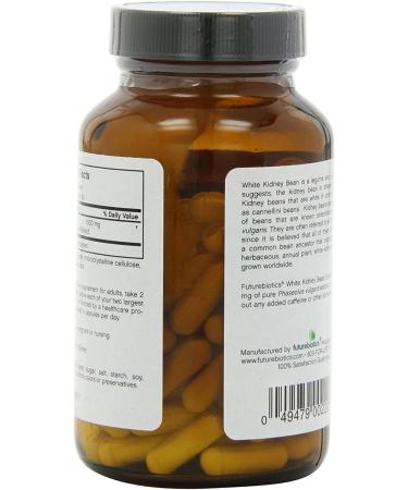 FutureBiotics White Kidney Bean Extract 100 Capsules - Premium Weight Management Supplement - Buy Online on GoSupps.com