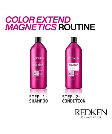 Redken Extend Magnetics Conditioner 33.8 Fl Oz - Color Treated Hair, Sulfate-Free, Adds Shine - Buy Online on GoSupps.com