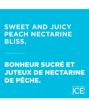 Sparkling Ice +Caffeine Blue Raspberry Sparkling Water. (Pack of 12) & Peach Nectarine Flavoured Sparkling Water with Zero Sugar and Zero Calories 503 ml (Pack of 12) - Buy Online on GoSupps.com