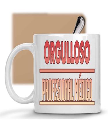 Gift Design Idea Unique Medical Professional Gift - Ghost Stethoscope Syringe and Bottle Design - for Men Women - 11 Oz White Ceramic Coffee Mug 11 oz 11 Oz White Coffee Mug