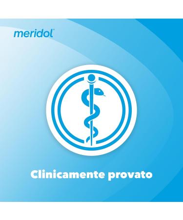  Meridol Meridol Antibacterial Mouthwash 400ml Soothes Irritated Gums Protects Enamel Fights Bacteria Plaque Prevents Gingival Ble - Buy Online on GoSupps.com