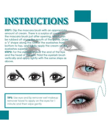 Silk Fiber Lash Mascara Lengthening Eyelashes Extension Waterproof Long Lasting Eyelash Curling Eye Makeup Cosmetic 10.7g - Buy Online on GoSupps.com