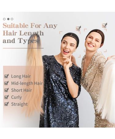 Dreamlover Crochet Wig Caps - Black Mesh (3 Pack) | Wig Caps for Wigs - Buy Online on GoSupps.com