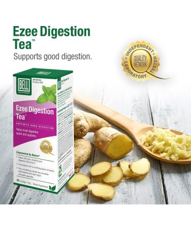 Ezee Digestion Tea by Bell Lifestyle Products | Helps support healthy enzymes that promote good digestion and reduce indigestion | for Men and Women Ezee Digestion Tea (Pack of 1) - Buy Online on GoSupps.com