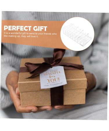 NOLITOY 12 Pcs Eye Shadow Storage Box Plastic Sunglasses Makeup Holder Household Cosmetics Display Rack Tray - Buy Online on GoSupps.com