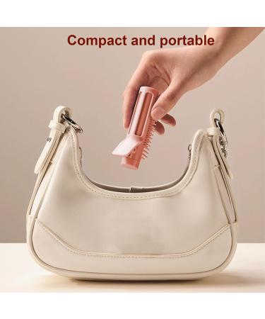 Hair Root Retractable Hair Volumizing Styling Tool 2-in-1 Curling Comb Curlers on Top of Head Retractable Curling Comb Grip Hair Root Volume Hair Styling Tools for Home Travel Pink - Buy Online on GoSupps.com