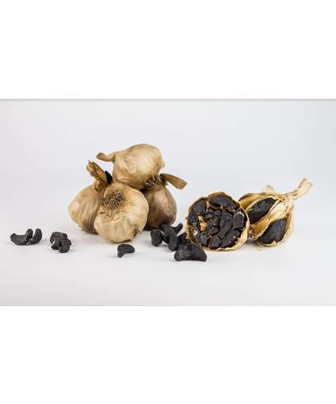 Peeled Black Garlic (1 lb) - Kosher Certified | Premium Quality - Buy Online on GoSupps.com