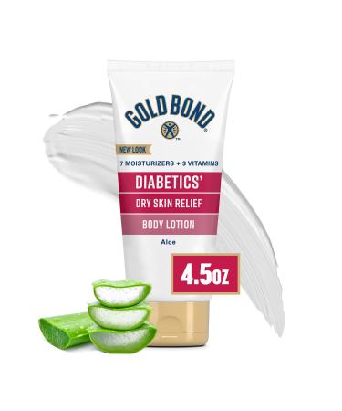 Gold Bond Hydrating Lotion Diabetics' Dry Skin Relief 4.5 oz., Moisturizes & Soothes - Buy Online on GoSupps.com