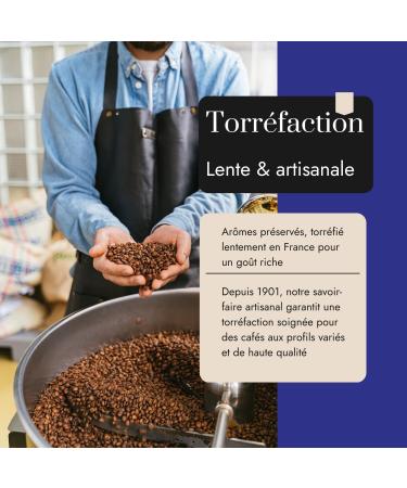Caf Bonnac Caf En Grain Blend Des les 1kg | 100% Arabica | Notes De Vanille Cacao Et Fruits Tropicaux | Torr faction Artisanale | Id al Machine Grain 1 1 kg (Lot de 1) - Buy Online on GoSupps.com