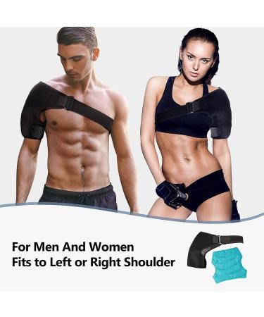 Rotator Cuff Shoulder Ice Pack - Reusable Cold Therapy Wrap for Pain Relief - Buy Online on GoSupps.com