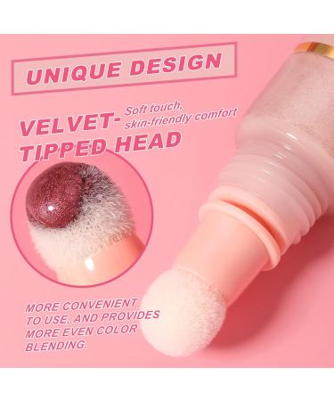 LXZJJM Liquid Air Cushion Contour Blush Highlighting Stick Moisturizing Highlighter Face Blush Wand with Cushion Applicator For Face (Finishing Fluid 03 20 ML) Finishing Fluid 03 20 ml (Pack of 1) - Buy Online on GoSupps.com
