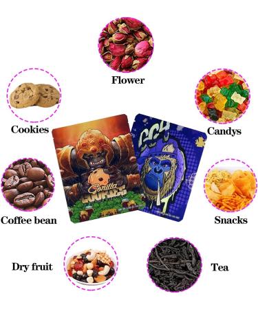 Fantasy Night 100 Pack Gorilla Bags - Size 5 x 4 inches - Buy Online on GoSupps.com