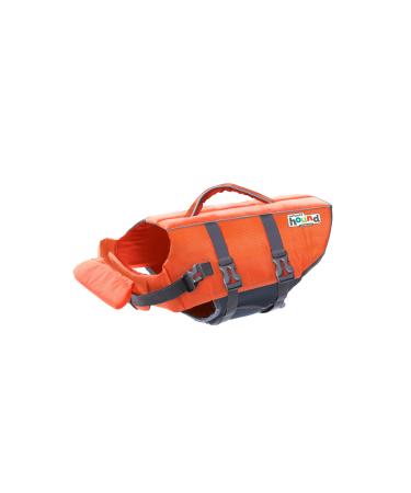 Kyjen 22019 Outward Hound Ripstop Quick Release Easy Fit Life Jacket for Dogs Adjustable Size S Orange