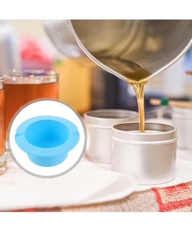 PopetPop Non-Stick Wax Melting Bowls - Set of 2 | Silicone Inner Pot for Hair Removal Wax Warmer | 12x12cm Waxing Heater Liner - Blue - Buy Online on GoSupps.com