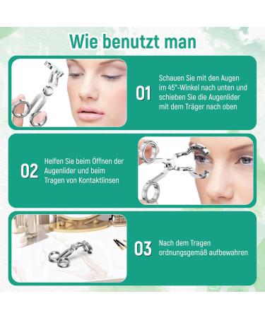 Fonowx Contact Lens Tweezers & Tools - Soft & Hard Lens Insert Remover Carrying Aid for Men & Women - Buy Online on GoSupps.com