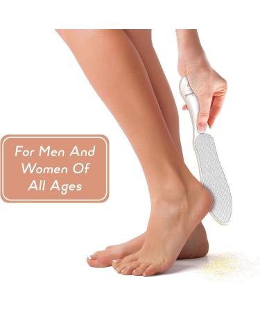 SlkySmooth 3-in-1 Foot File - Callus Remover, Corn Removal, Exfoliating Heel Scrubber - Buy Online on GoSupps.com