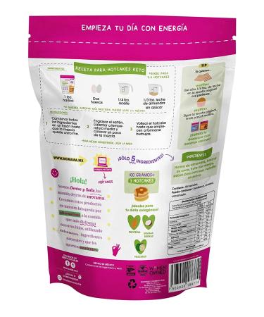 MORAMA Keto Pancake & Waffle Mix - Low-Carb, Dairy-Free, Vegan | Almond & Coconut Flour Blend for Nutritional Ketosis | Breakfast Pancakes & Waffles | 12.3oz (1 Pack) - Buy Online on GoSupps.com
