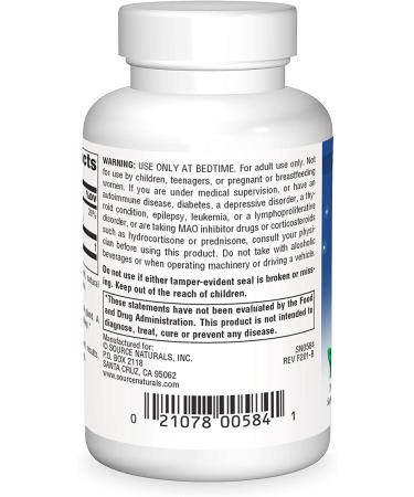 Source Naturals Melatonin Peppermint 5mg - 200 Lozenges for Better Sleep - Buy Online on GoSupps.com