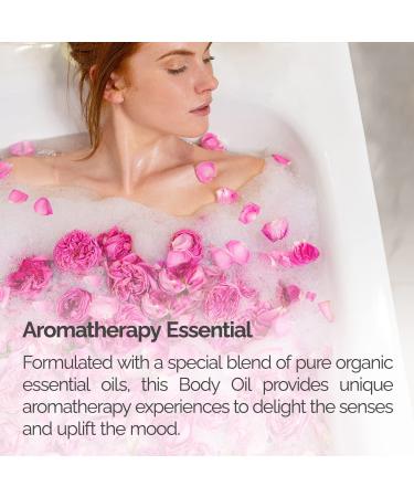 Buy Alteya Organics Bio Damascena Rose Otto Radiance Body Oil - Certified Organic Moisturizer with Rose & Camellia Oil - Gold Award Winner - 3.4Fl Oz/100mL - Buy Online on GoSupps.com