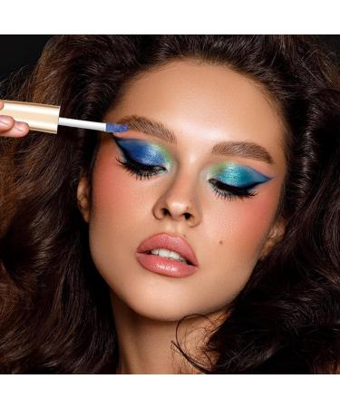 Liquid Glitter Eyeshadow 3PCS Metallic Multichrome Eyeshadow Highly Pigment Holographic Eyeshadow Long Lasting Chrome Eyeshadow 2 Style 2 - Buy Online on GoSupps.com