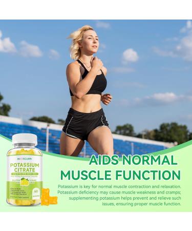 Potassium Citrate 1000mg Gummies Potassium Supplement for Adults Women and Men with Magnesium Vitamin B6 Chewable Supplements Support Electrolyte Balance Leg Cramps & Muscle Health 60 Count 60 Count (Pack of 1) - Buy Online on GoSupps.com