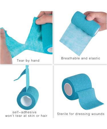 Multi-Size Sports Self Adhesive Elastic Bandage Colorful Sport Tape Elastoplast for Finger Ankle Knee Support Pads First Aid Kit (Color : Khaki Size : 7.5cmX4.5m) 7.5cmX4.5m Khaki - Buy Online on GoSupps.com