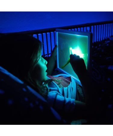 Draw with Light Sketch Board | Luminescent Glow in The Dark Drawing Painting for Kids - Buy Online on GoSupps.com