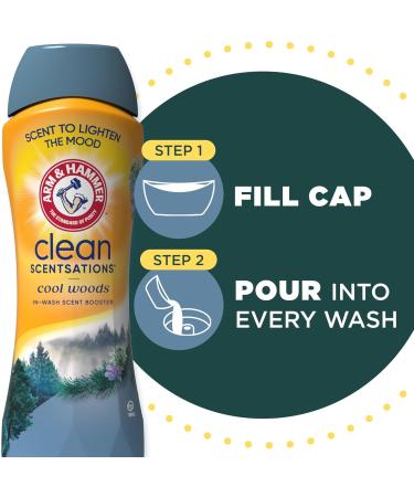 Shop Arm & Hammer In-Wash Scent Booster - Cool Woods 24oz | Enhance Your Laundry with Long-Lasting Freshness | International Shipping Available - Buy Online on GoSupps.com