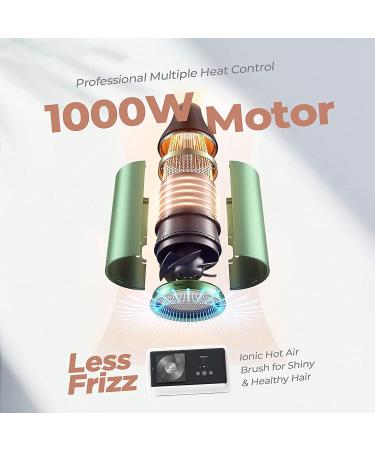 MiroPure Hot Air Brush: 4-in-1 One-Step Hair Dryer & Volumizer for Women | Upgraded Version with Leakage Protector and Round Design - Buy Online on GoSupps.com