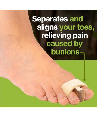 ZenToes Bunion Corrector Toe Separator Wraps - Relieve Bunions & Hammer Toes (1 Pair) - Buy Online on GoSupps.com