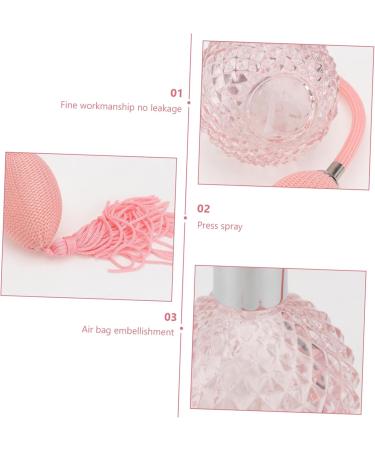 VINTORKY 1pc Air Bag Perfume Bottle Glass Perfume Bottle Terrarium Essential Oil Spray Bottle Essential Oil Container Refillable Exquisite Perfume Bottle Vintage Abs Small Perfume Pink - Buy Online on GoSupps.com