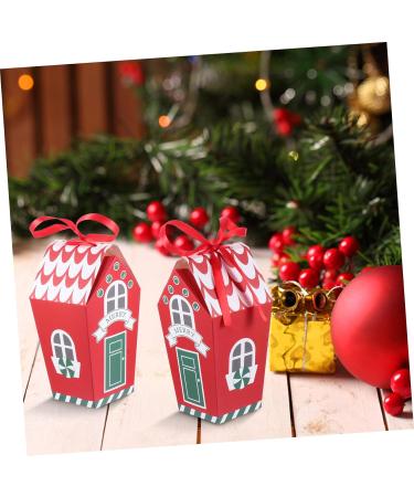 ifundom 20 Pcs Nougat Chocolate Christmas Sto Christmas Candy Bags Container Dessert Food 19.5x9.5x7cmx2pcs Redx2pcs - Buy Online on GoSupps.com