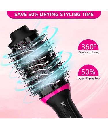 Plus 2.0 Dual Voltage Hair Dryer Brush - Travel-Ready Styling Tool for Europe | Anti-Frizz Volumizer with European Plug - Buy Online on GoSupps.com