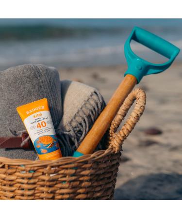 Badger Kids Sunscreen Cream SPF 40 Organic Mineral Sunscreen 2.9 fl oz (2 Pack) - Buy Online on GoSupps.com