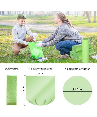 Bioma Plus 5L Compostable Garbage Bags - 80 Thick Degradable Bags for Kitchen & Garden Waste | Eco-Friendly Green Solution - Buy Online on GoSupps.com