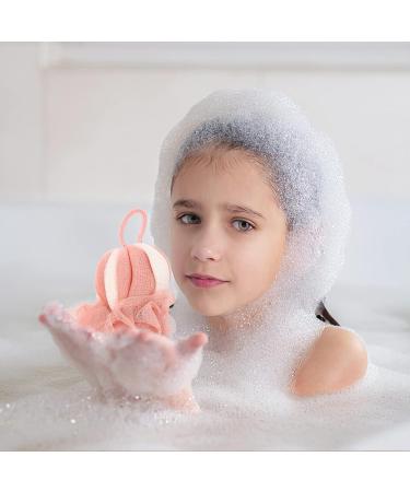 KALLORY 2Pcs Exfoliating Bath Loofah Sponge Set - Shower Scrubber & Body Scrubber for Ultimate Cleanse | International Shipping - Buy Online on GoSupps.com