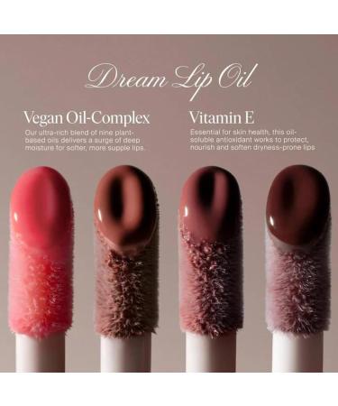Summer Fridays Dream Lip Oil - Moisturizing Sheer Coverage & High-Shine Tint - Soft Mauve (0.15 Oz) - Buy Internationally - Buy Online on GoSupps.com