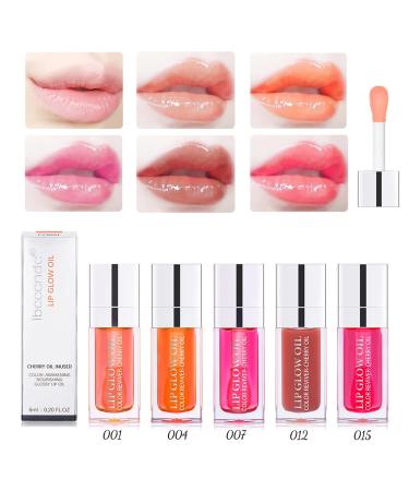 2 PCS Hydrating Plumping Lip Oil Gloss - Moisturizing & Long Lasting Formula for Nourished Lips - Non-Sticky & Transparent Shine - Buy Online on GoSupps.com