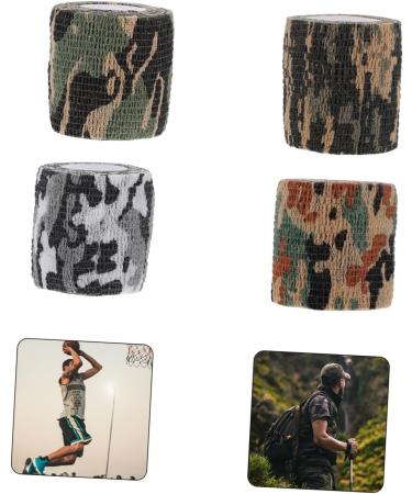 Buy 4 Rolls Outdoor Camouflage Duct Tape - Waterproof Self-Adhesive Camo Wrapping Paper for DIY & Crafts - Buy Online on GoSupps.com
