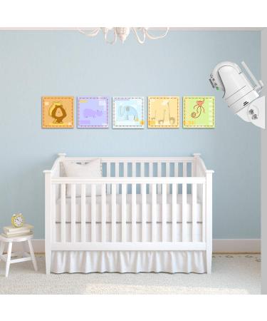 Adjustable Angle Mount for Infant Optics DXR-8, Motorola, Samsung, Babysense, HelloBaby Cameras - Aluminum Alloy - Buy Online on GoSupps.com