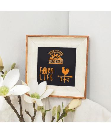 BOOLOOEN Farm Life Silk Screen Stencil Mesh | Reusable Self Adhesive 8.5 * 11inch - Buy Online on GoSupps.com