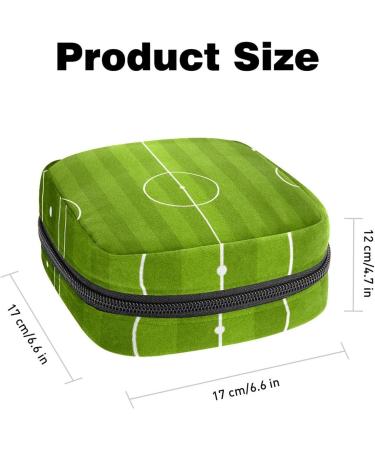 Women's Bonds Storage Pockets Stillpad Halter Football Lawn So Soda Portable Period Kit Bag - Stylish Feminine Product Bag for Girls - Buy Online on GoSupps.com