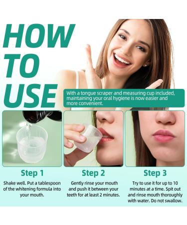 Uocasi Ayurvedic mouthwash with coconut and peppermint oil 120 ml natural mouthwash for fresh breath teeth whitening and healthier teeth and gums - Buy Online on GoSupps.com