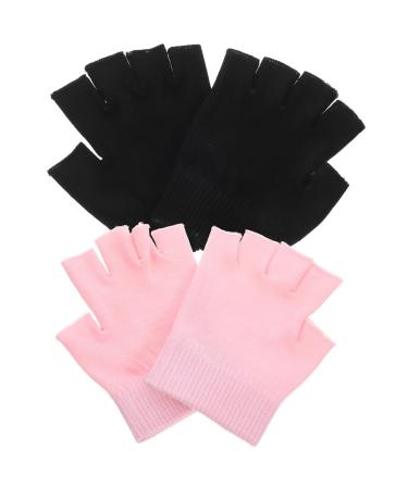 FOMIYES 2 Pairs Gel Gloves Lotion Moisturizing Gloves Sleep Gloves Dry Hand Gloves Spa Gloves Hand Cares Gloves Hand Gloves Moisturizing Overnight Hand Cream Play Cell Phone