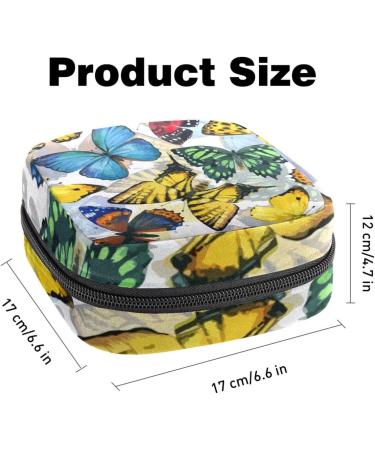 Colorful Butterfly Pattern Napkin Carpets & Portable Menstrual Cups for Teens & Women - Shop Now! - Buy Online on GoSupps.com