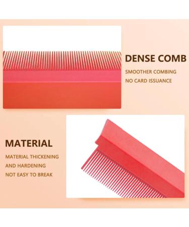 Buy Pink Hair Straightener Comb - Barber Straightening Brush & Styling Attachment for Flat Iron | International Shipping - Buy Online on GoSupps.com