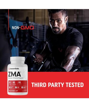 Bucked Up ZMA Capsules Anabolic Mineral Support - Bucked Up Essentials (30-45 Servings 90 Capsules) - Buy Online on GoSupps.com