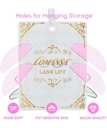 Lomansa Lash Lift Pads Lash Lift Shields Only for No.1 Perming Step Ultra Thin and Sticky Multiple Uses as Eye Patches or Lash Lift Ribbon for Salon (Rose) - Buy Online on GoSupps.com