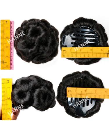 HANNE Synthetic Chignon Ponytail Hair Extension - Natural Black - Buy Online on GoSupps.com