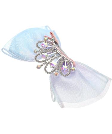 Beaupretty Elegance Kids bow hairpin bow hair tiara crown hair bow hair clips pink kids ribbon bows clips side hair barrettes hair bows for girls kids bows little girl bride Ribbon Graceling - Buy Online on GoSupps.com